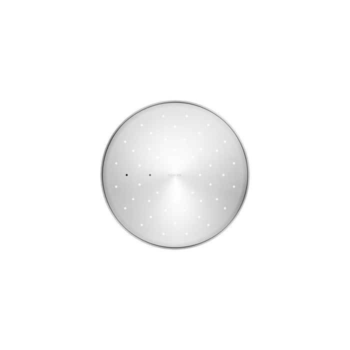 KOHLER K-26301 Statement Open Rain iconic single-function rainhead, 2.5 gpm, polished chrome - view 4
