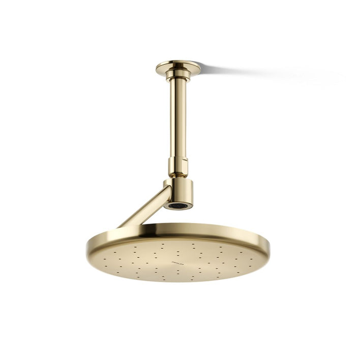 KOHLER K-26301-G Statement Open Rain iconic round 9" single-function rainhead, 1.75 gpm, vibrant french gold - view 3