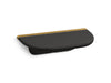 KOHLER K-26306 Statement Foot ledge, vibrant brushed moderne brass