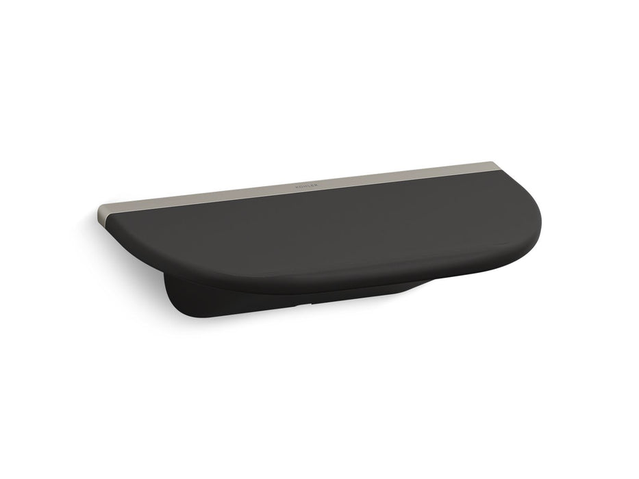 KOHLER K-26306 Statement Foot ledge, vibrant brushed nickel