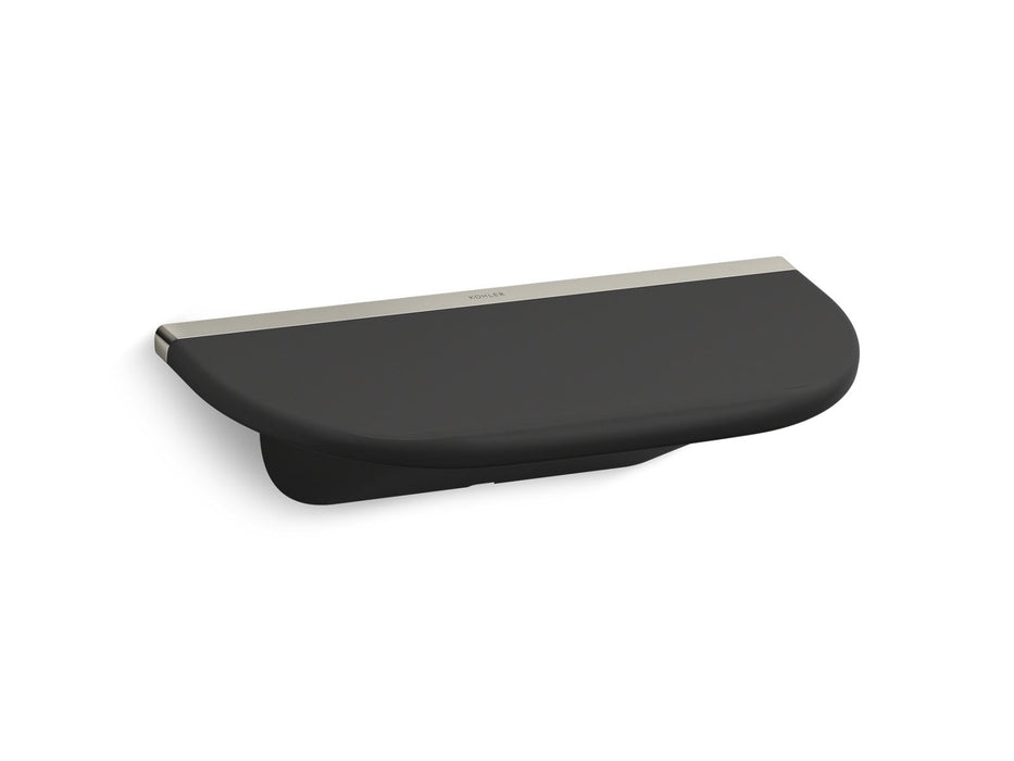 KOHLER K-26306 Statement Foot ledge, vibrant polished nickel