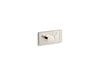 KOHLER K-26345-9 Anthem One-outlet recessed mechanical thermostatic valve control, vibrant polished nickel