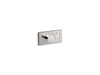 KOHLER K-26345-9 Anthem One-outlet recessed mechanical thermostatic valve control, vibrant titanium