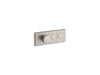 KOHLER K-26346-9 Anthem Two-outlet recessed mechanical thermostatic valve control, vibrant brushed nickel