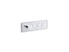 KOHLER K-26347-9 Anthem Three-outlet recessed mechanical thermostatic valve control, polished chrome