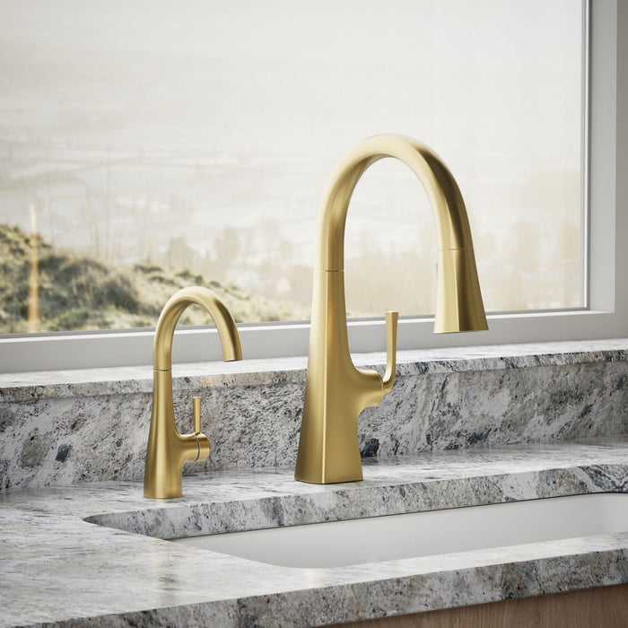KOHLER K-26368 Transitional beverage faucet