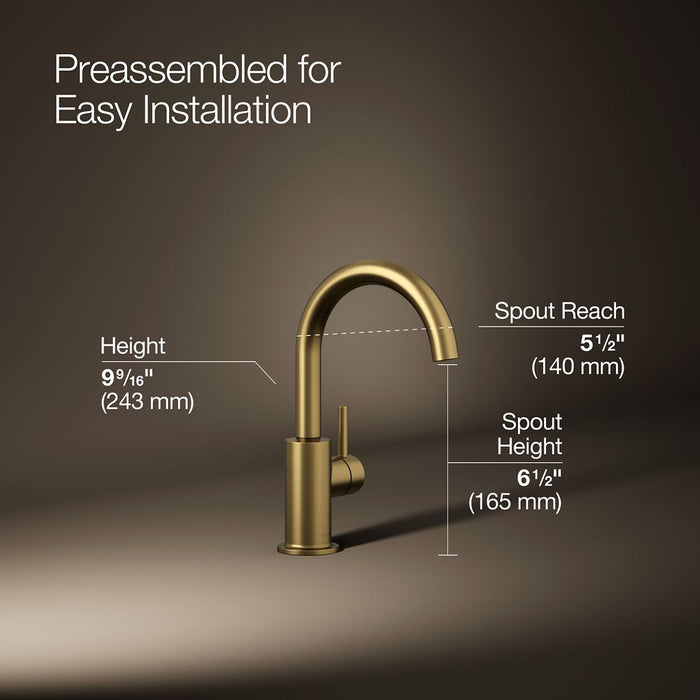KOHLER K-26369 Contemporary Beverage faucet