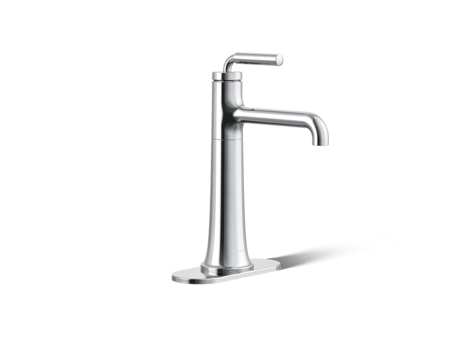 KOHLER K-26437-4 Tone Tall single-handle bathroom sink faucet, 1.2 gpm, polished chrome