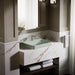 KOHLER K-2660-1 Vox 23" rectangular vessel bathroom sink, aspen green - view 4