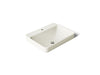 KOHLER K-2660-1 Vox 23" rectangular vessel bathroom sink, biscuit
