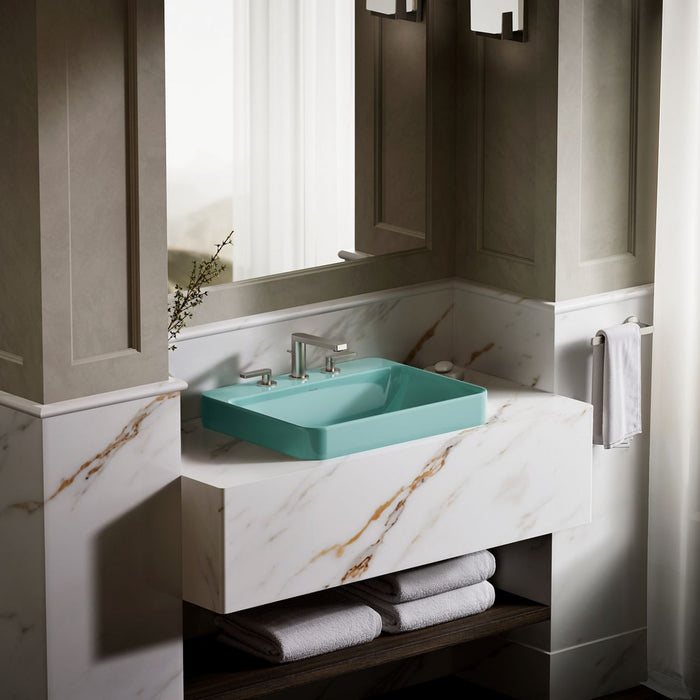 KOHLER K-2660-8 Vox 23" rectangular vessel bathroom sink