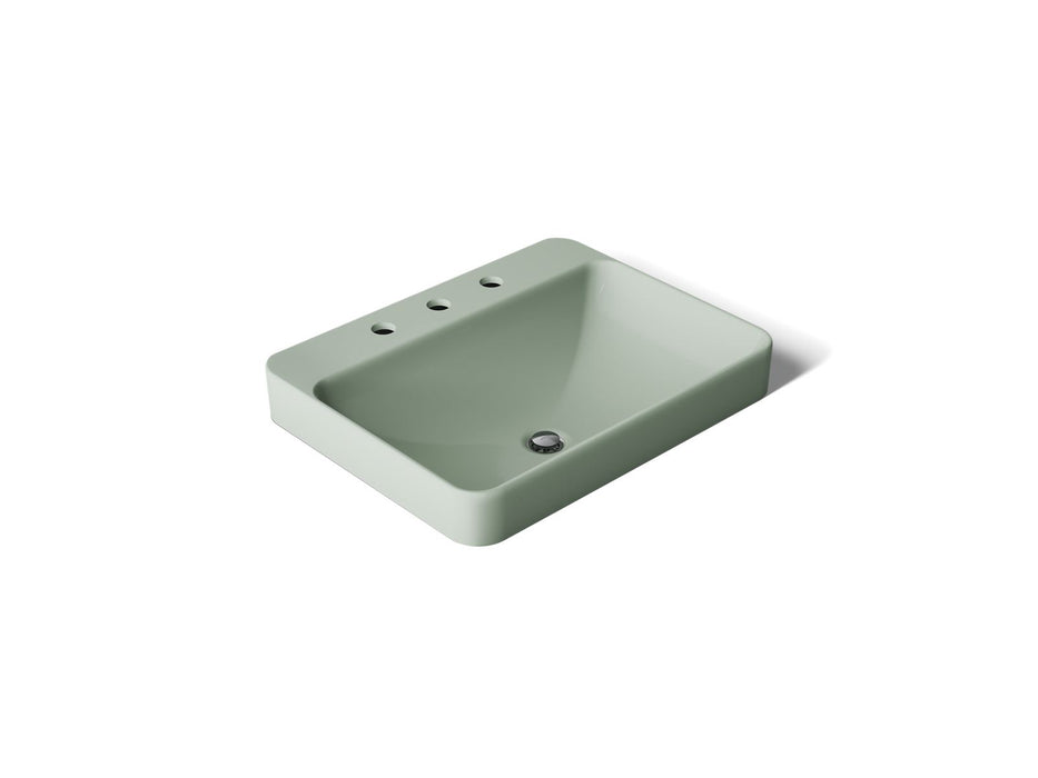 KOHLER K-2660-8 Vox 23" rectangular vessel bathroom sink