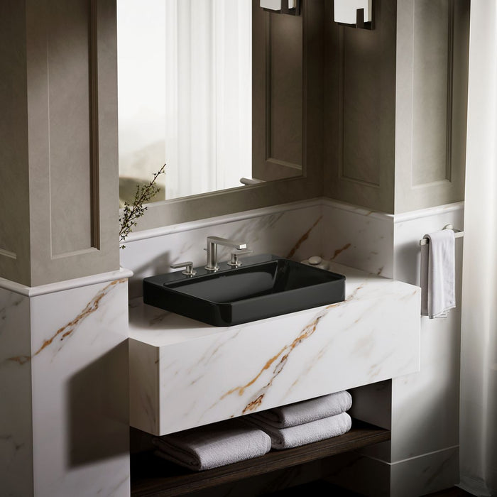 KOHLER K-2660-8 Vox 23" rectangular vessel bathroom sink
