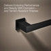KOHLER K-26634 Honesty 24" towel bar, matte black - view 5