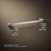 KOHLER K-26634 Honesty 24" towel bar, polished chrome - view 4