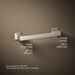 KOHLER K-26635 Honesty 12" towel bar, vibrant brushed nickel - view 5
