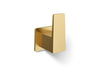 KOHLER K-26636 Honesty Robe hook, vibrant brushed moderne brass
