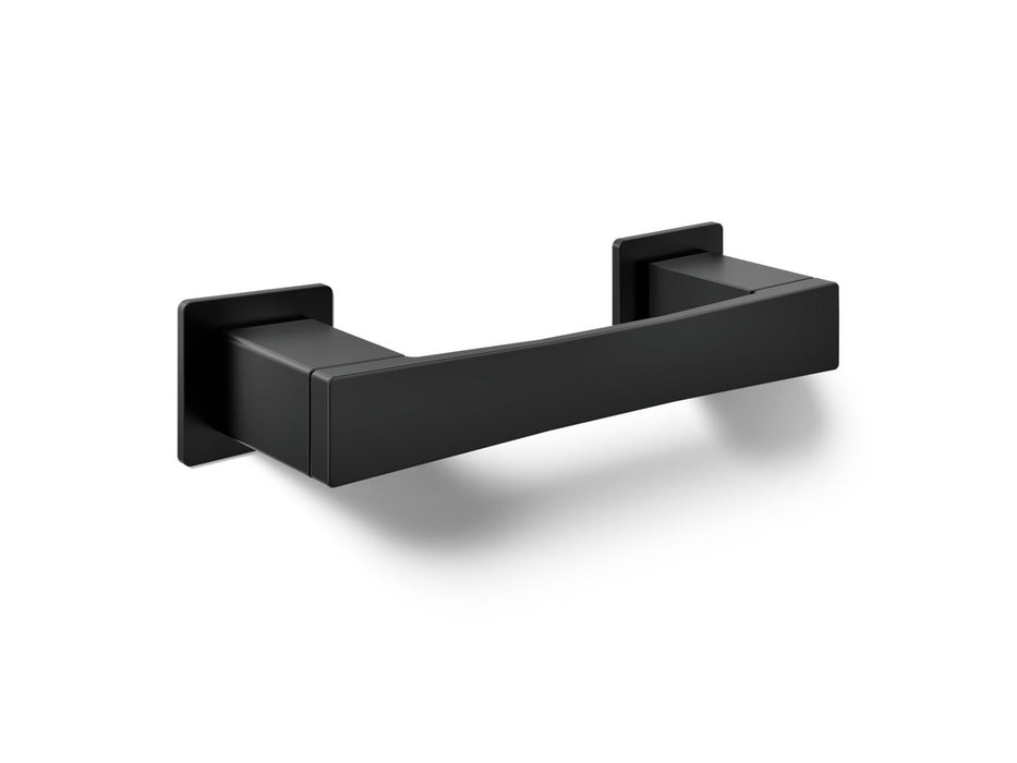 KOHLER K-26638 Honesty Pivoting toilet paper holder, matte black