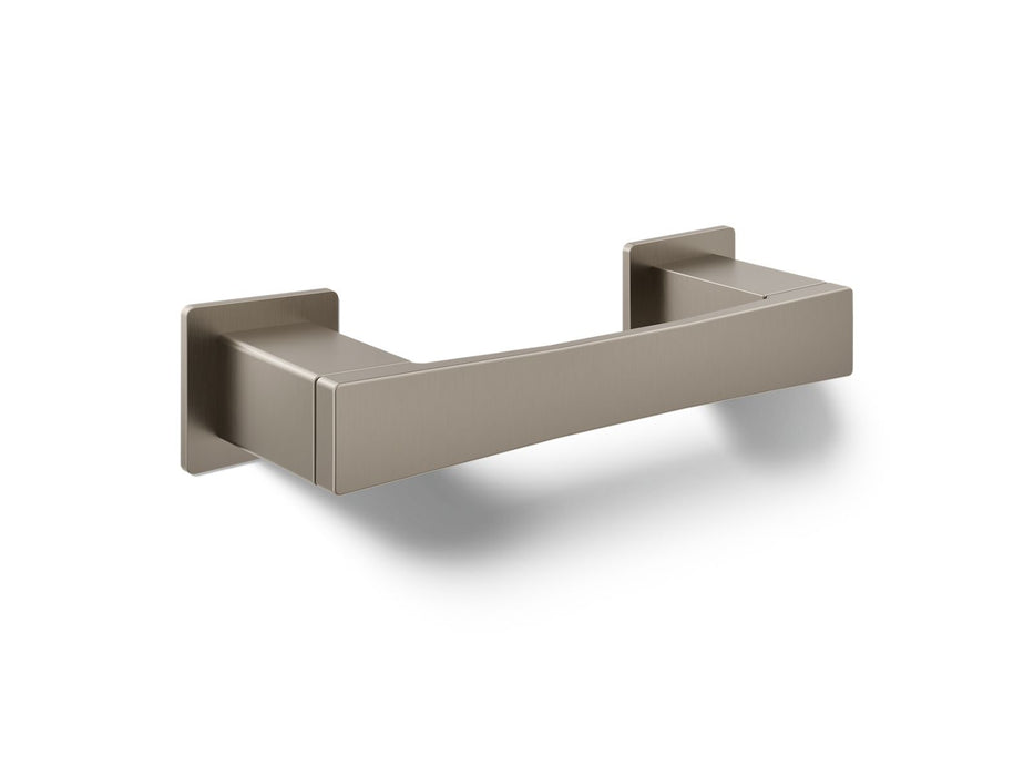KOHLER K-26638 Honesty Pivoting toilet paper holder, vibrant brushed nickel