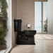 KOHLER K-26802 Impro ReadyLatch Quiet-Close round-front toilet seat, black black - view 2