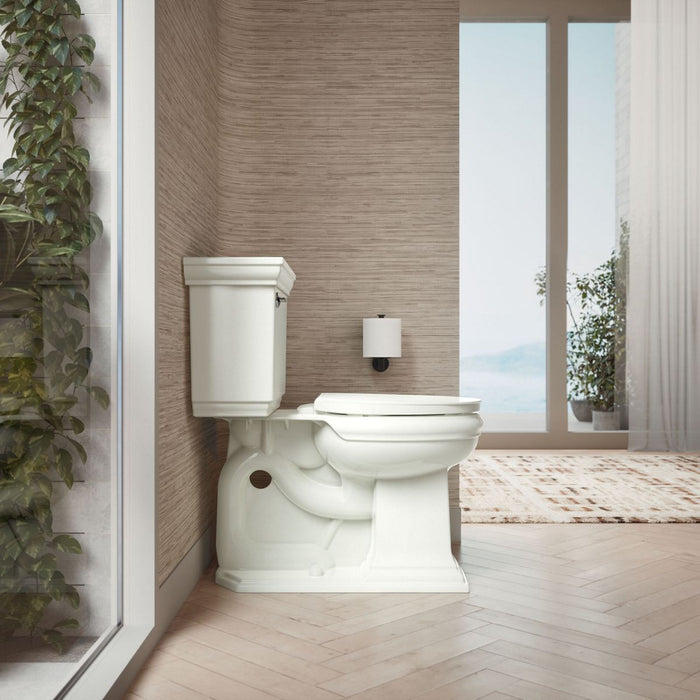 KOHLER K-26802 Impro ReadyLatch Quiet-Close round-front toilet seat