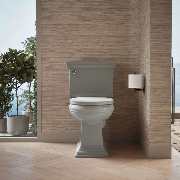 KOHLER K-26802 Impro ReadyLatch Quiet-Close round-front toilet seat, ice grey - view 4