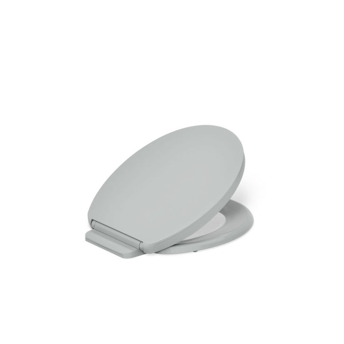 KOHLER K-26802 Impro ReadyLatch Quiet-Close round-front toilet seat, ice grey - view 5