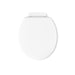 KOHLER K-26802 Impro ReadyLatch Quiet-Close round-front toilet seat, white - view 2