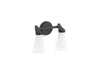 KOHLER K-26847-SC02 Simplice Two-light sconce, matte black - view 2