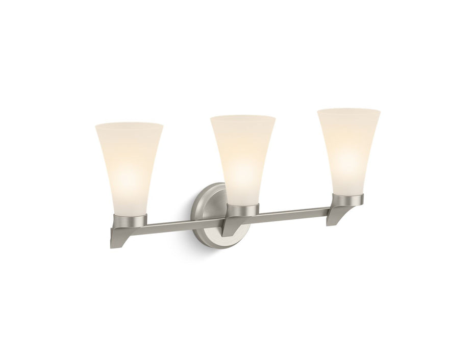 KOHLER K-26848-SC03 Simplice Three-light sconce, brushed nickel - view 3