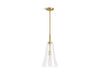 KOHLER K-26850-PE01 Simplice 10" pendant, brushed moderne brass