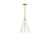 KOHLER K-26851-PE01 Simplice 14" pendant, brushed moderne brass
