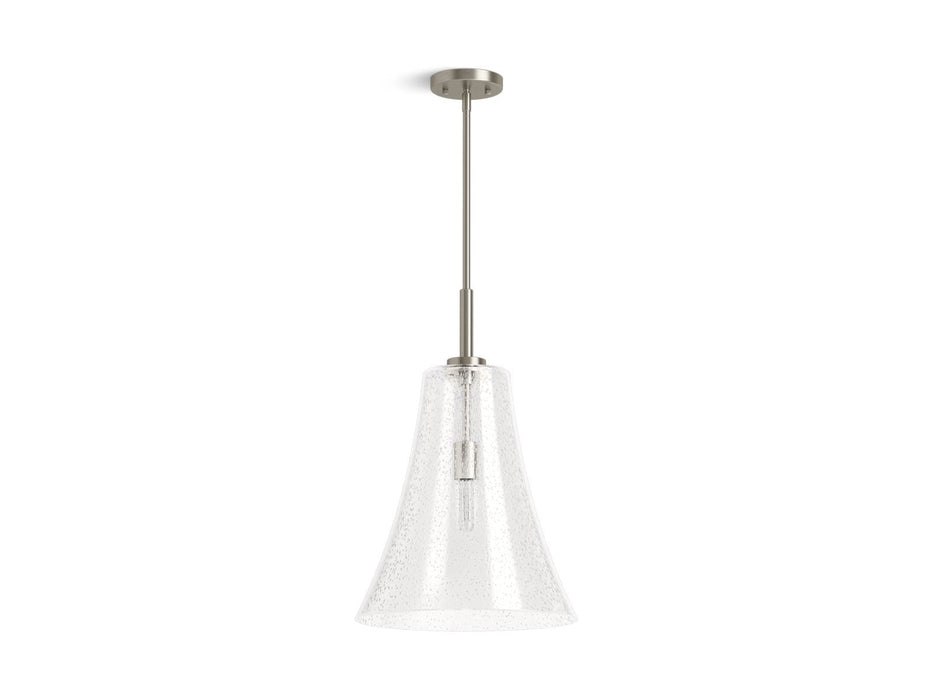 KOHLER K-26851-PE01 Simplice 14" pendant, brushed nickel