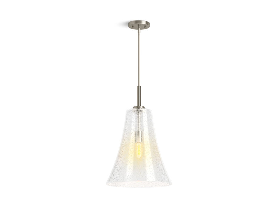 KOHLER K-26851-PE01 Simplice 14" pendant, brushed nickel - view 2