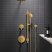 KOHLER K-26914-Y Awaken Showering kit, 2.5 gpm, vibrant brushed moderne brass - view 2