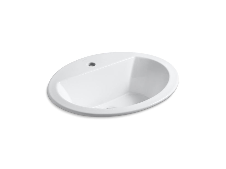 KOHLER K-2699-1 Bryant 20-1/4" oval drop-in bathroom sink