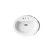 KOHLER K-2699-4 Bryant 20-1/4" oval drop-in bathroom sink, white - view 3