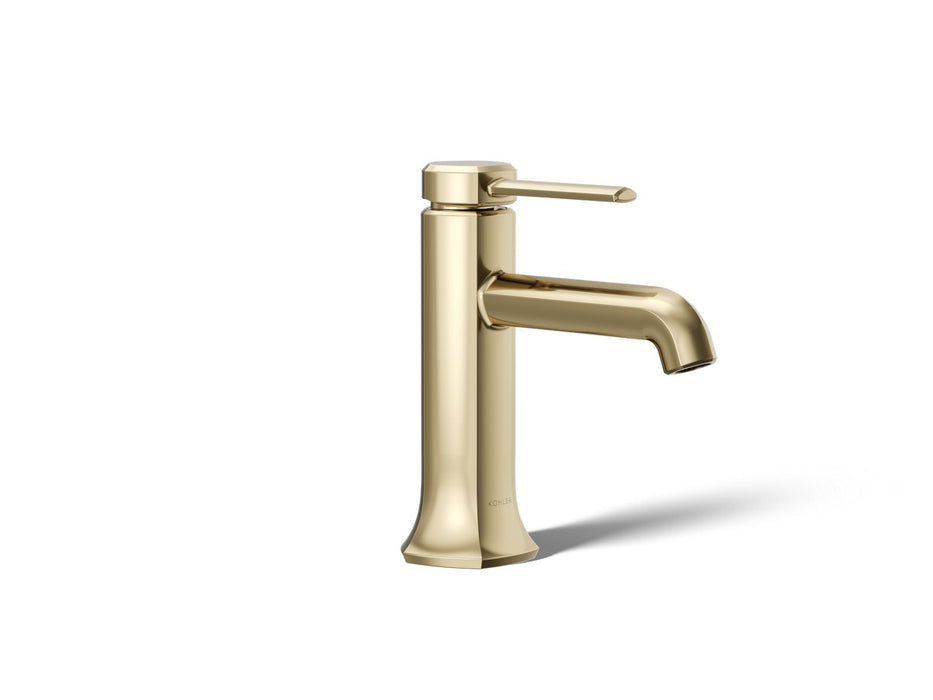 KOHLER K-27000-4K Occasion Single-handle bathroom sink faucet, 1.0 gpm, vibrant french gold