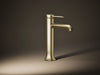 KOHLER K-27003-4K Occasion Tall single-handle bathroom sink faucet, 1.0 gpm, vibrant french gold - view 3