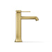 KOHLER K-27003-4N Occasion Tall single-handle bathroom sink faucet, 0.5 gpm, vibrant brushed moderne brass - view 3