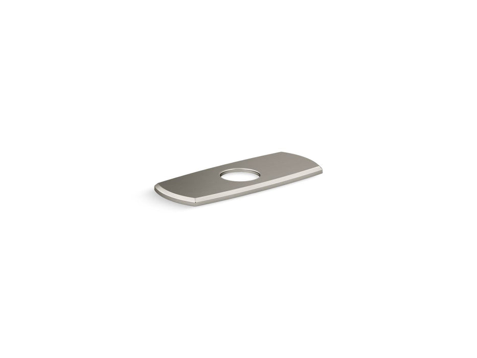 KOHLER K-27007 Occasion Escutcheon plate, vibrant brushed nickel