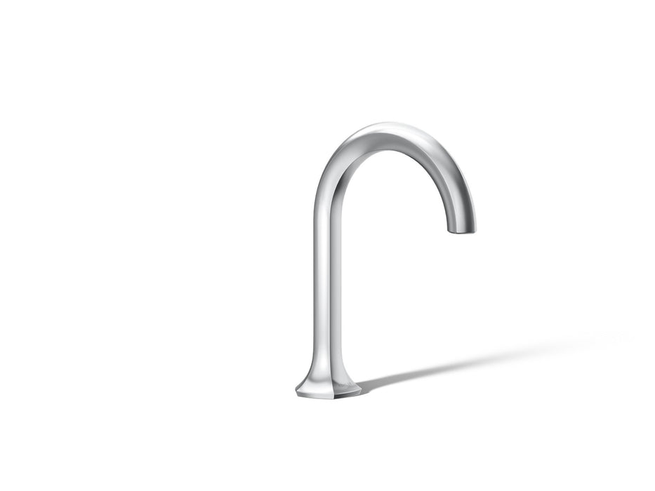 KOHLER K-27008-K Occasion Bathroom sink faucet spout with Cane design, 1.0 gpm