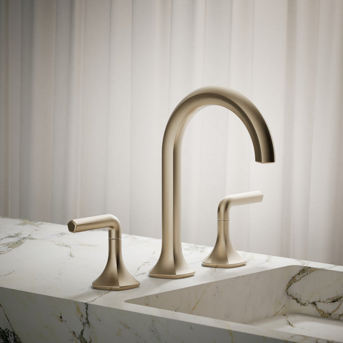 KOHLER K-27008-K Occasion Bathroom sink faucet spout with Cane design, 1.0 gpm