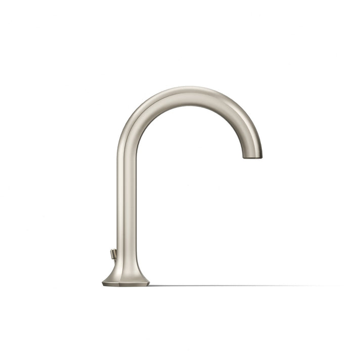 KOHLER K-27008-K Occasion Bathroom sink faucet spout with Cane design, 1.0 gpm, vibrant brushed nickel - view 3