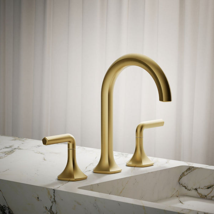 KOHLER K-27008-N Occasion Bathroom sink faucet spout with Cane design, 0.5 gpm