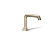 KOHLER K-27009-K Occasion Bathroom sink faucet spout with Straight design, 1.0 gpm, vibrant brushed bronze