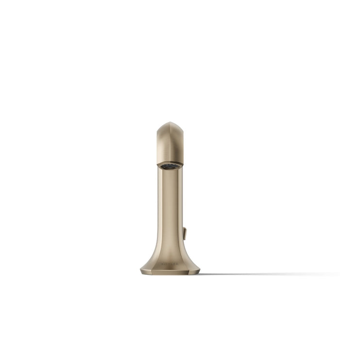 KOHLER K-27009-K Occasion Bathroom sink faucet spout with Straight design, 1.0 gpm, vibrant brushed bronze - view 2