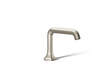 KOHLER K-27009-K Occasion Bathroom sink faucet spout with Straight design, 1.0 gpm, vibrant brushed nickel