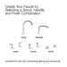 KOHLER K-27010-9 Occasion Knob bathroom sink faucet handles, vibrant brushed nickel - view 3