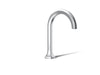 KOHLER K-27016 Occasion Deck-mount bath spout with Cane design, polished chrome
